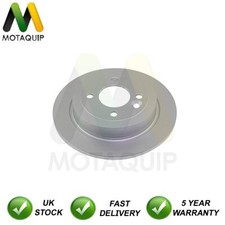 1x Brake Disc Rear Motaquip