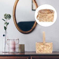 Basket with Handle Woven