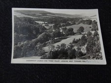 Caddonfoot Church and Tweed Valley Looking West Towards Peel Postcard Galashiels