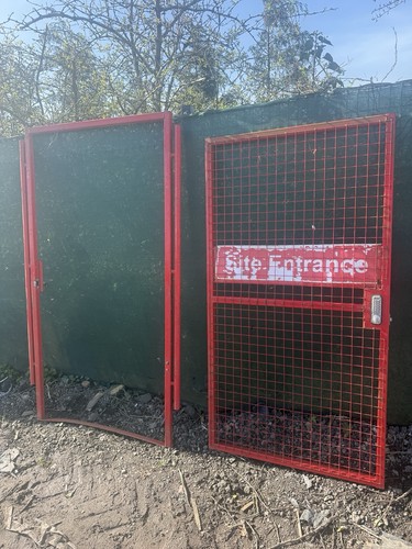 Temporary site fence gate - 1x,