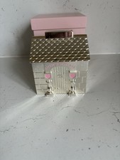 Wendy House Money Box 10.5cm Little Princess Silver and Pink Money box