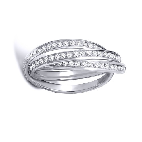 18ct white gold - jewelco, london