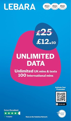 Lebara mobile sim card - lebara,
