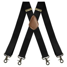 Adult men four clips braces - adult, four-clips