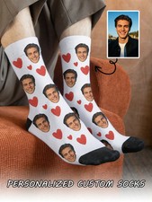 Custom Face Photo Socks