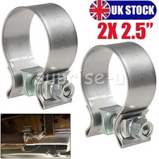 2X 304 Stainless Steel Exhaust