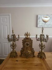 Antique Style French Clock And