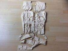 Jean Paul Gaultier Vintage Designer Off White Chain / Pin Waistcoat Size: GB - 6