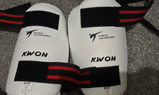 Kwon WT Approved Forearm Guards Taekwondo Pads USED - MEDIUM SIZE