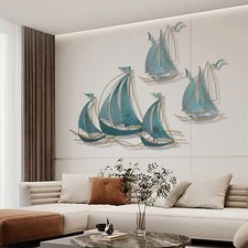 3 PCS Metal Wall Art Large