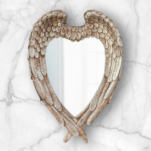 Small silver angel wings - small,