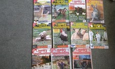 11 Back Issues Of Country Smallholding Magazine From Feb 2000 To December 2000