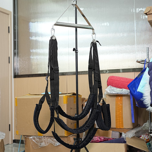 Triangle frame sex swing set - swing,