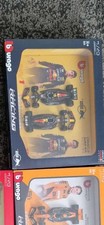 Burago 1:43 Scale F1 Racing Models New Sealed. Three Sets Two Cars In Each