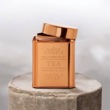 Copper Tea Storage Tin Kitchen