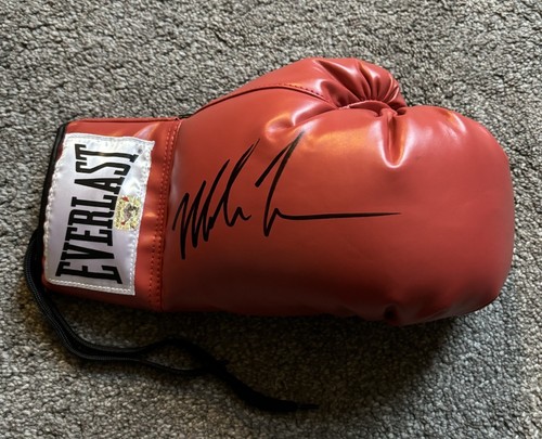 Mike tyson signed autograph - mike,