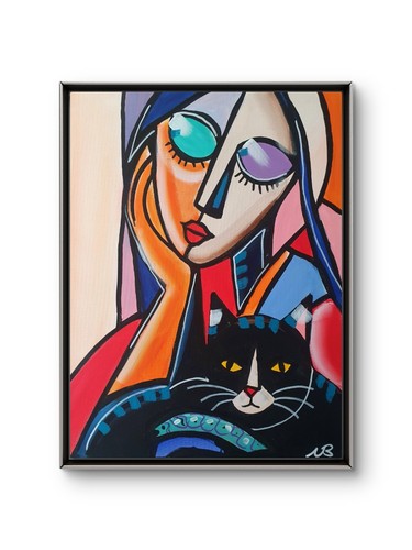 Original acrylic painting - acrylic,