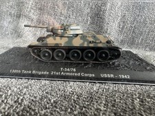 Deagostini Combat Tanks Collection T-34/76 Diecast Model World War 2 Era