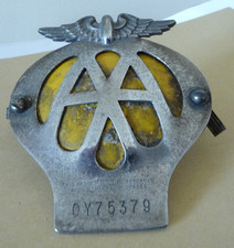 Vintage AA Car Badge - OY75379