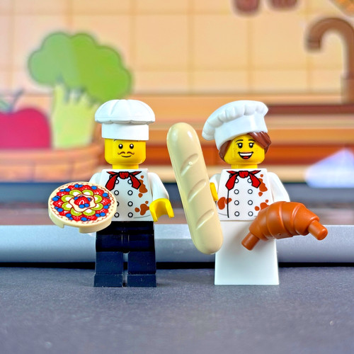 Lego chef baker - lego®, minifigures