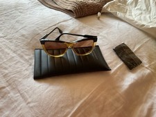 Victoria Beckham VB639S Rectangular Sunglasses 006 Black-Champagne 57mm CST £285