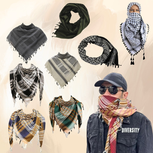 Shemagh keffiyeh scarf - shemagh,