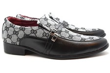 Mens Faux Leather Slip On