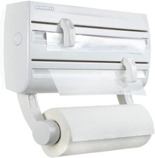 Leifheit Parat F2 ComfortLine Kitchen Roll Holder Wall Mounted Holder - 3Rolls