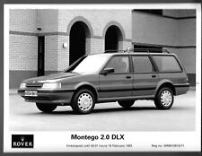 Rover Montego 2.0D LX Estate 1991 Original UK Market Press Photograph Side View