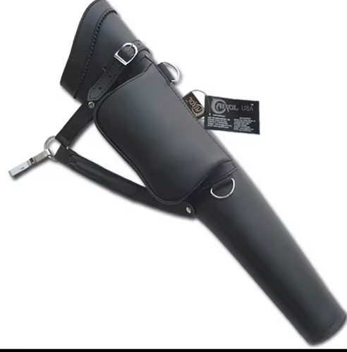 Archery leather quiver genuine - leather,
