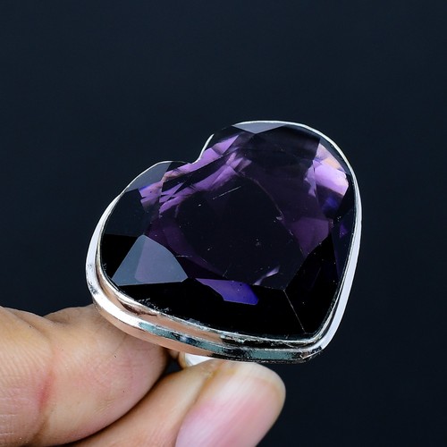 African amethyst heart - african,