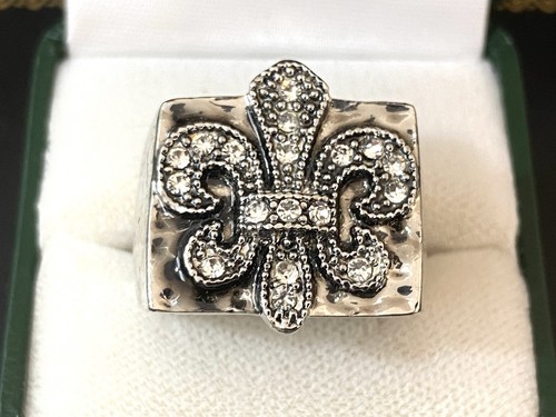 Size large heavy silver - size, r