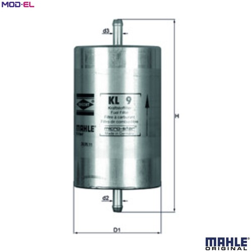 Fuel filter for - filter, 9