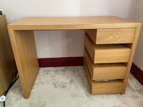 Desk with drawers habitat - desk,