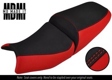 FITS SUZUKI GSF 650 1250 07-12 CUSTOM GRIP VINYL SEAT COVER SET DSG3 BLACK & RED