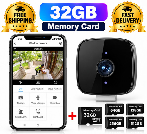 Window security camera wifi - camera,
