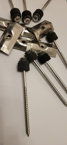 Dry ridge hip tile - dry, fixings