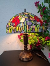 Tulip Tiffany Style Table Lamp