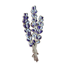 Lucky Heather Pin Badge Enamel