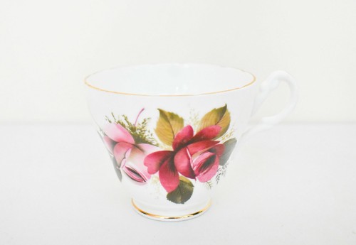 Bone china harleigh pink - china, pink &