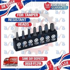 7PC TORX STAR SECURITY BIT SET