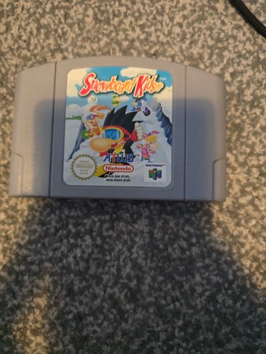 Snowboard kids n64 video - kids, game