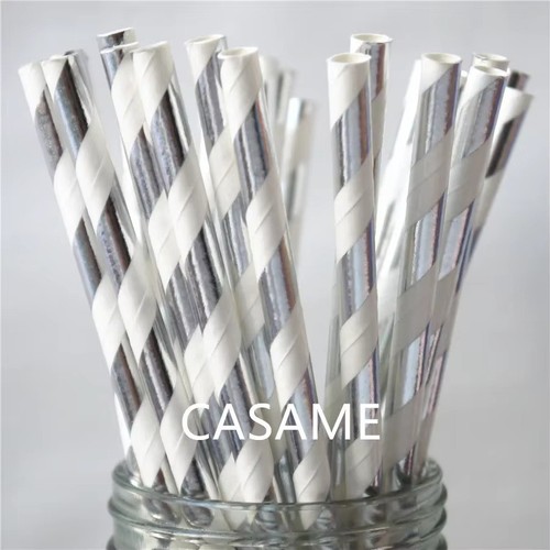 100x romantic paper - romantic, straws