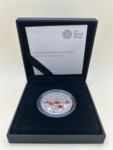Silver proof piedfort - uk, £5