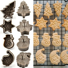 4PCS CHRISTMAS COOKIE CUTTER