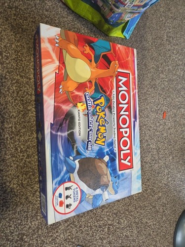 Pokemon monopoly board - pokemon,