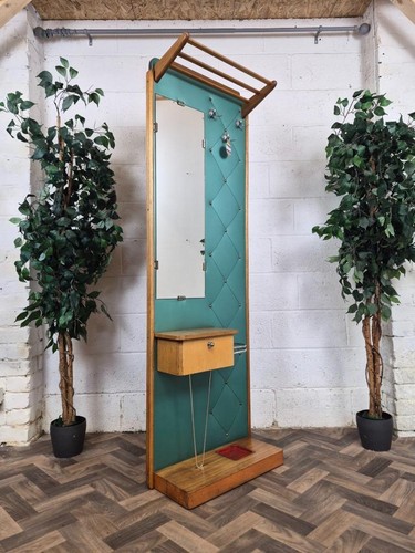 Vintage teak teal - teak, vinyl