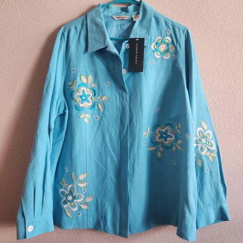 Laura ashley shirt womens - laura, xl