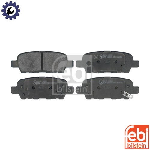 Brake pad set disc - brake,