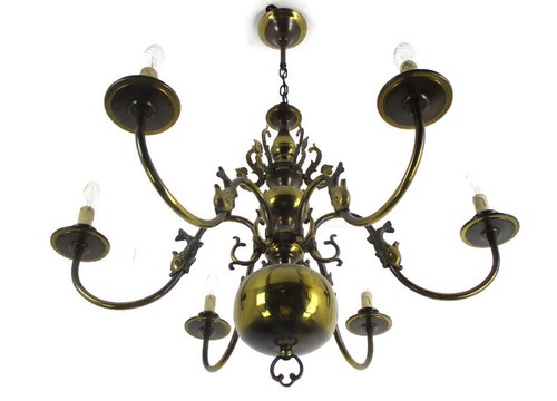 Flemish dutch chandelier arm - dutch,